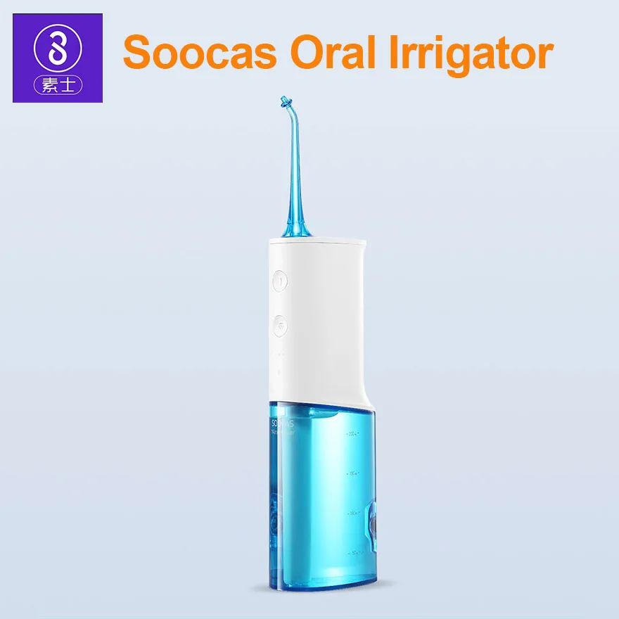 Портативный ирригатор для полости рта SOOCAS W3 перезаряжаемый через USB струйный