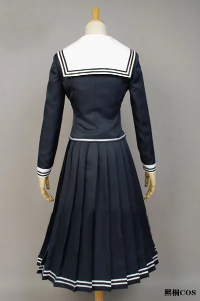 

Hot Game Danganronpa Touko Fukawa Cosplay Costumes Female School Uniform Skirt Full Set S-XL In Stock Or Custom-Make Any Size