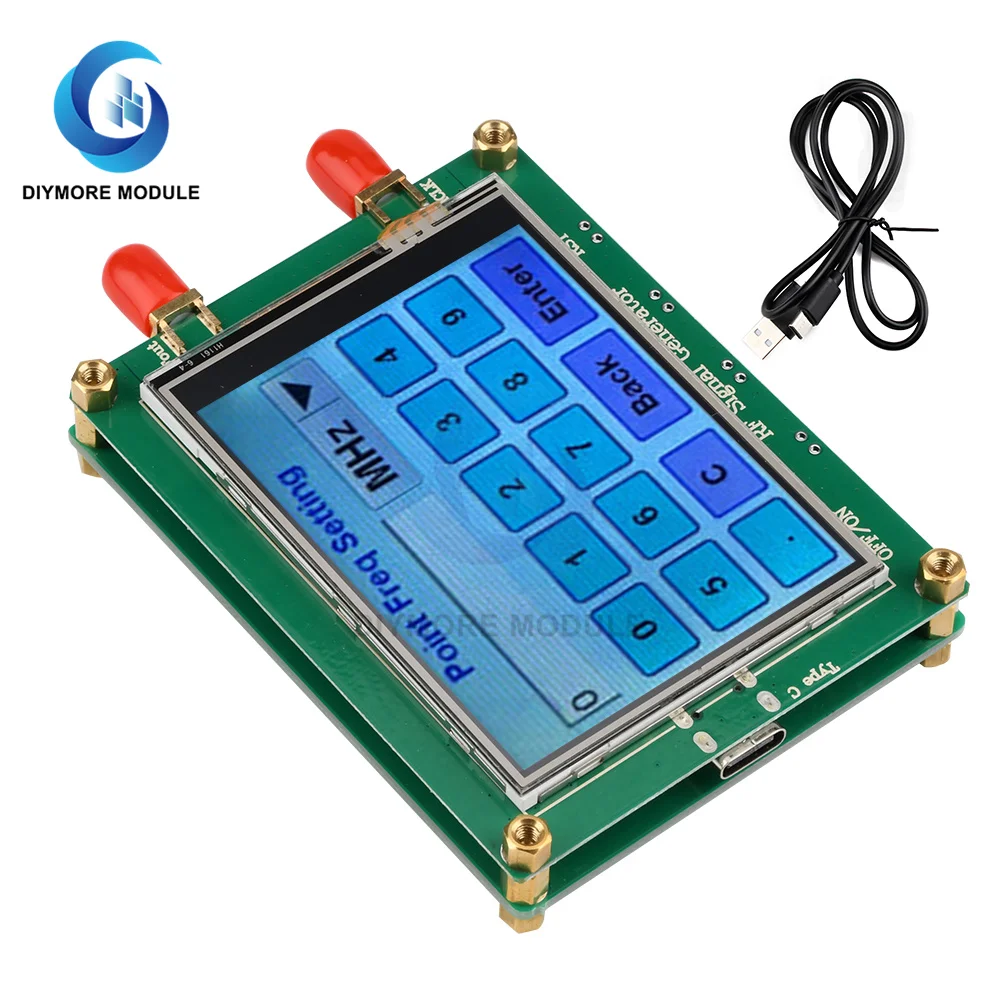 ADF4351 ADF4350 35-4400M генератор радиочастотных сигналов частоты волны/точки управление