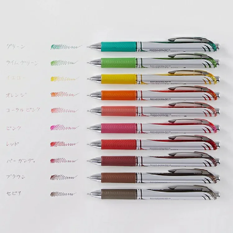 Ручка гелевая быстросохнущая, 0,5 мм, 20 цветов, 5 шт. от AliExpress WW