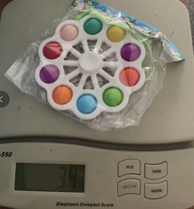 

Sensory Hand Toy Fidget Toy Silicone Flipping Board Early Educational Toy