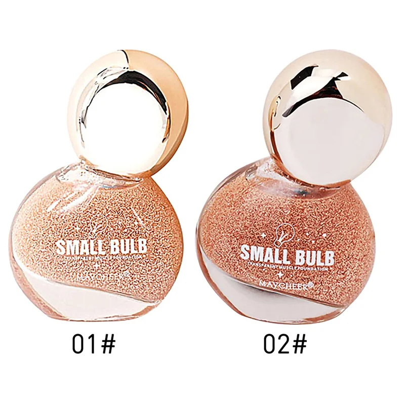 Горячая Распродажа маленькая лампочка Жидкий тональный крем консилер