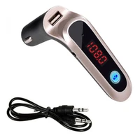 4 in 1 hands free wireless bluetooth compatible fm transmitter aux modulator car kit mp3 player sd usb lcd car accessories