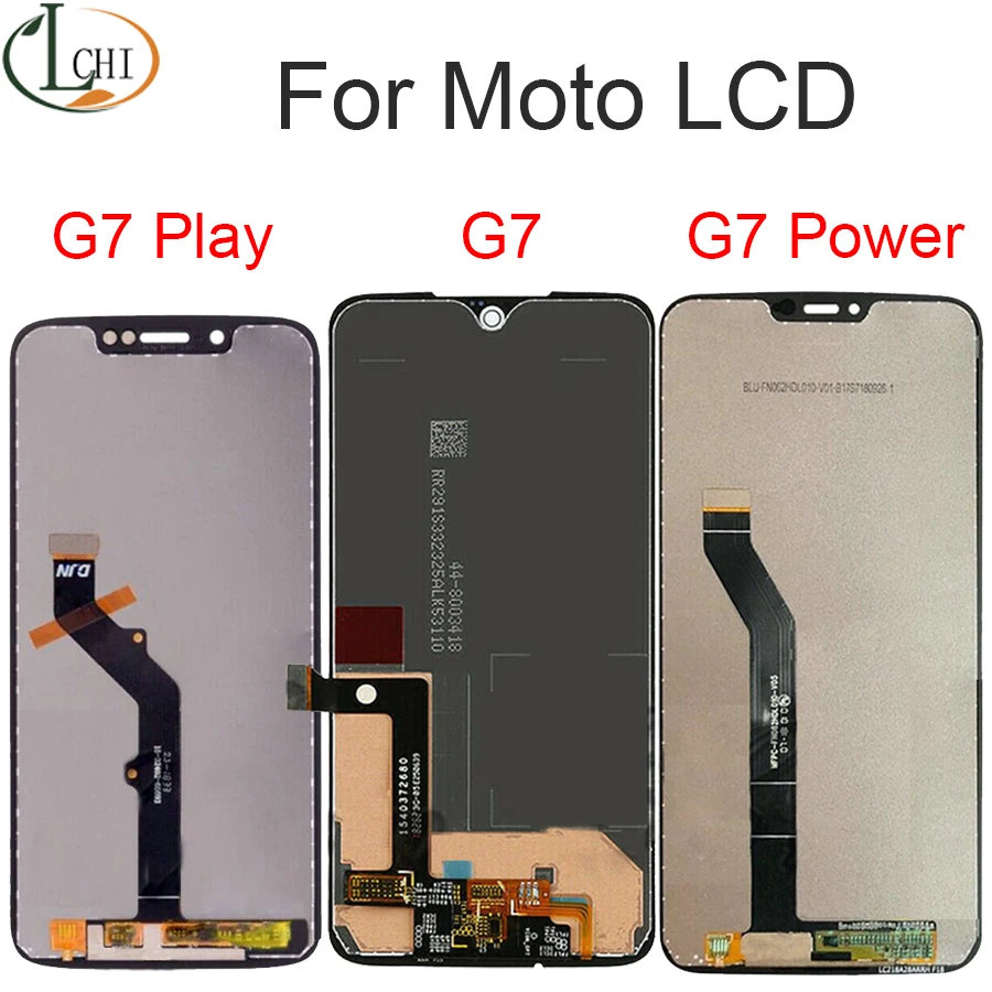 Оригинальный ЖК дисплей для Motorola Moto G7 Power Plus сенсорный экран дигитайзер Play
