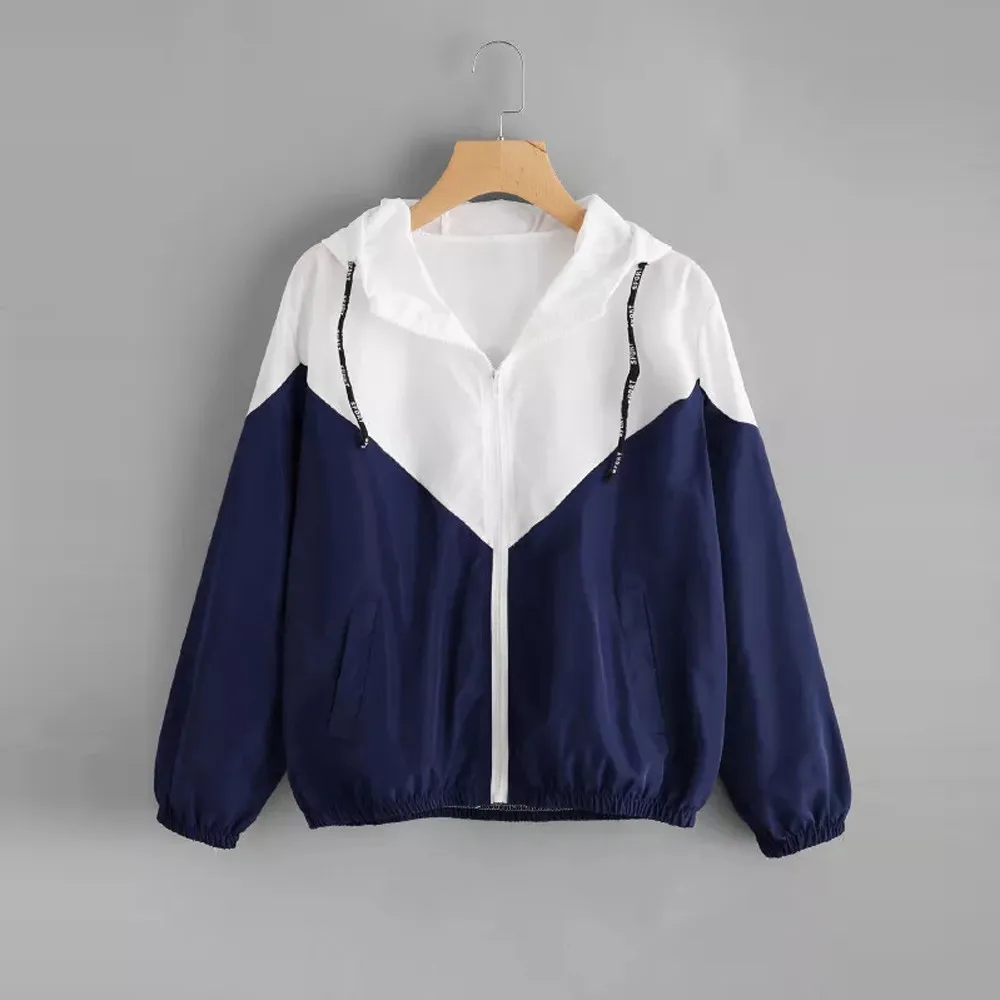 Женская одежда в стиле пэчворк разноцветные комбинезоны пальто на молнии с