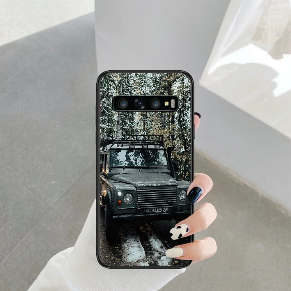 

Land Rovers Car Phone Case For Samsung Galaxy Note S 8 9 10 20 Plus E Lite Uitra black Cover Luxury Etui 3D Funda Soft Bumper
