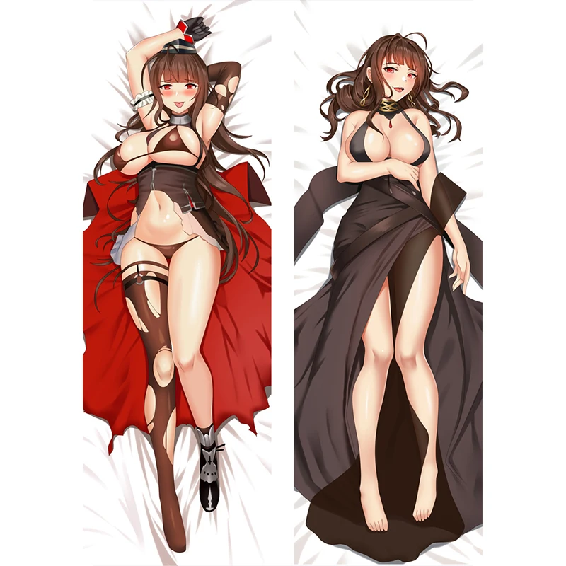 

Anime Game Girls Frontline Negev & Suomi Dakimakura Cover Characters DSR50 & WA2000 & Type 95 Long Hugging Body Pillow Case