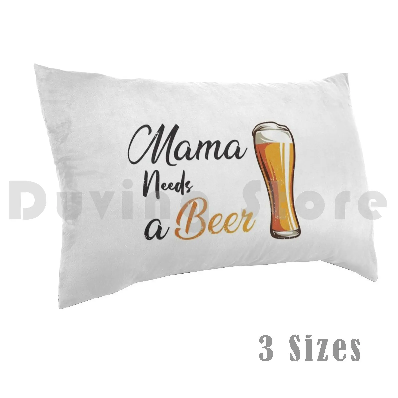 

Наволочка с принтом для мамы 50x75 подарок для любимого пива подарки для пива Забавный Напиток пиво
