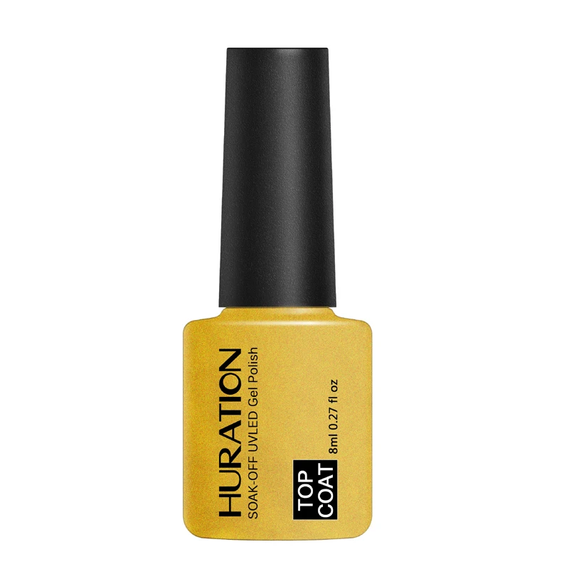 top coat Huration Новое верхнее и базовое пальто 8 мл Очищающее верхнее Базовое покрытие основа Гель-лак для ногтей личная гигиена искусство грунтовка для ногтей Гель-лак - Цвет: top coat