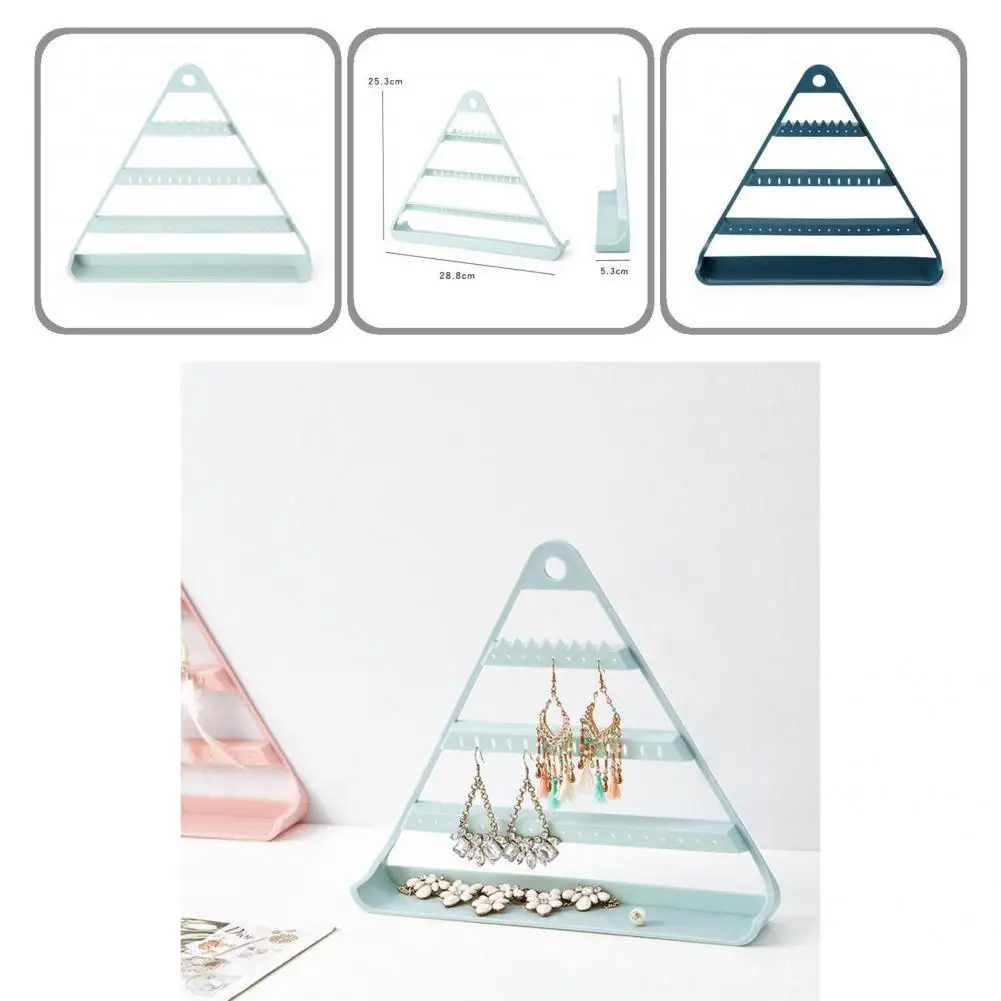 

Вместительный пластиковый подвесной держатель для сережек и браслетов для дома