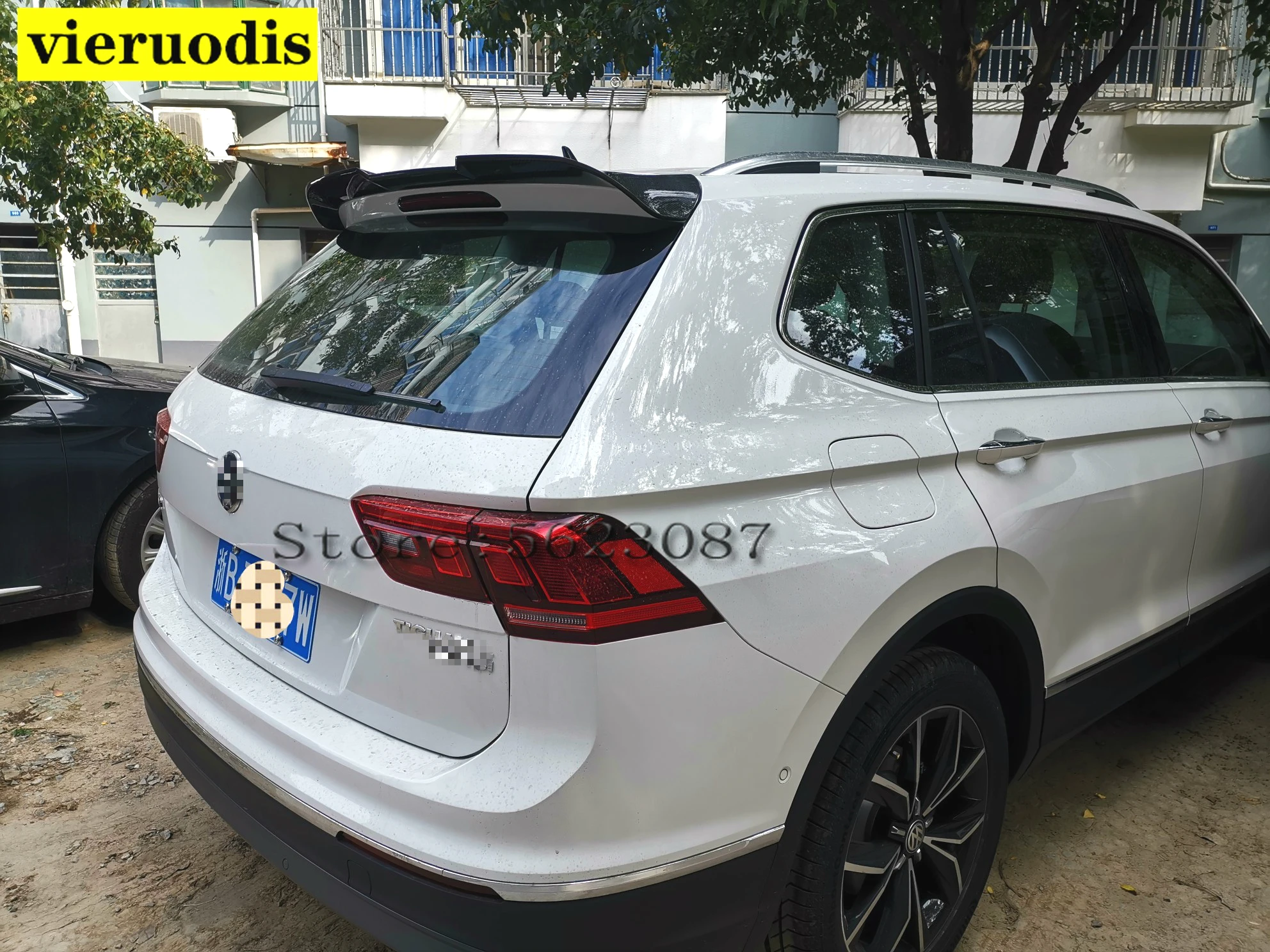 Спойлер для Volkswagen VW Tiguan L новинка 2017 года Автомобильный задний хвост из