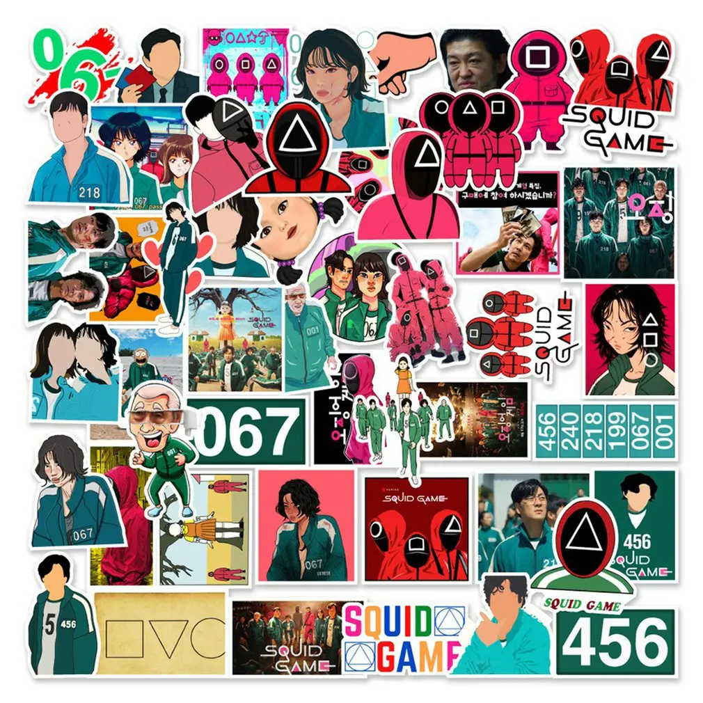 

50 шт., стикеры в стиле ретро, водостойкие