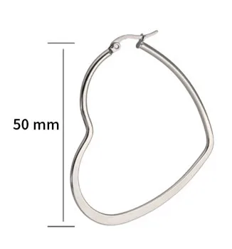 Женские серьги кольца из титановой стали с персиковым покрытием|Серьги-кольца| |