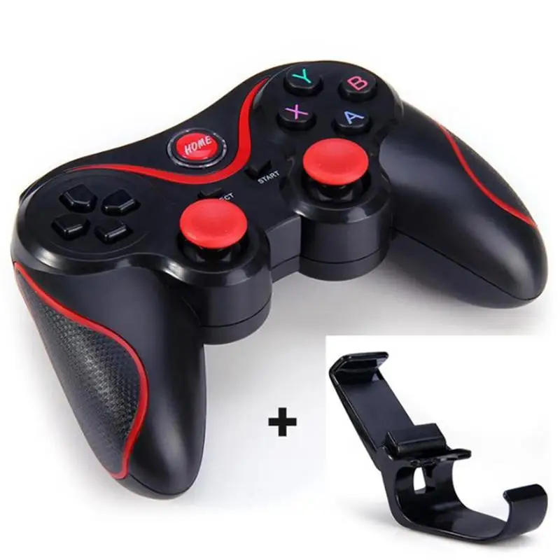 Беспроводной игровой контроллер HobbyLane T3 Bluetooth 3 0 геймпад с подставкой для Android iPhone
