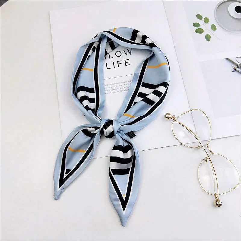 10x87 см Новый маленький квадратный Шелковый Атласный Галстук бабочка для волос