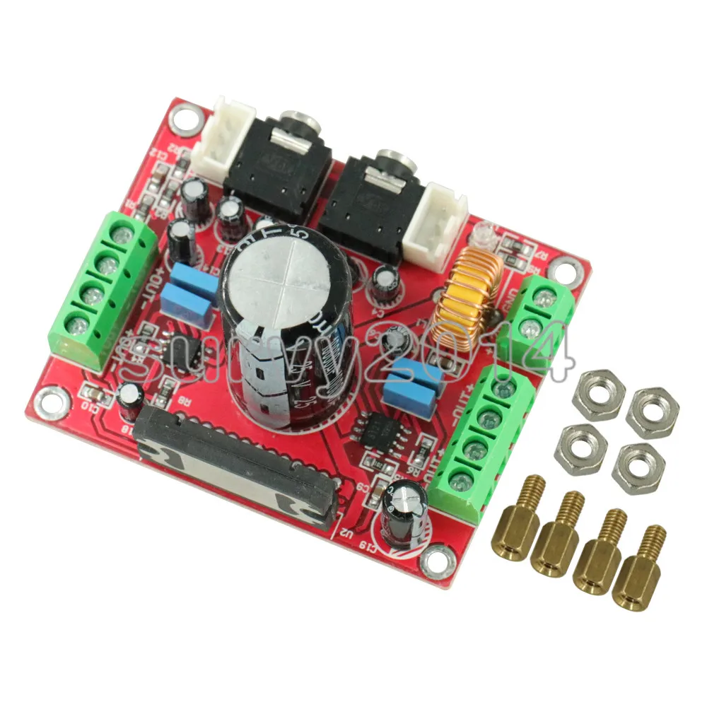 XH-M150 TDA7850 4*50 Вт автомобильный модуль усилителя мощности звука с BA3121 модуль шумоподавления Плата усилителя DC 12 В