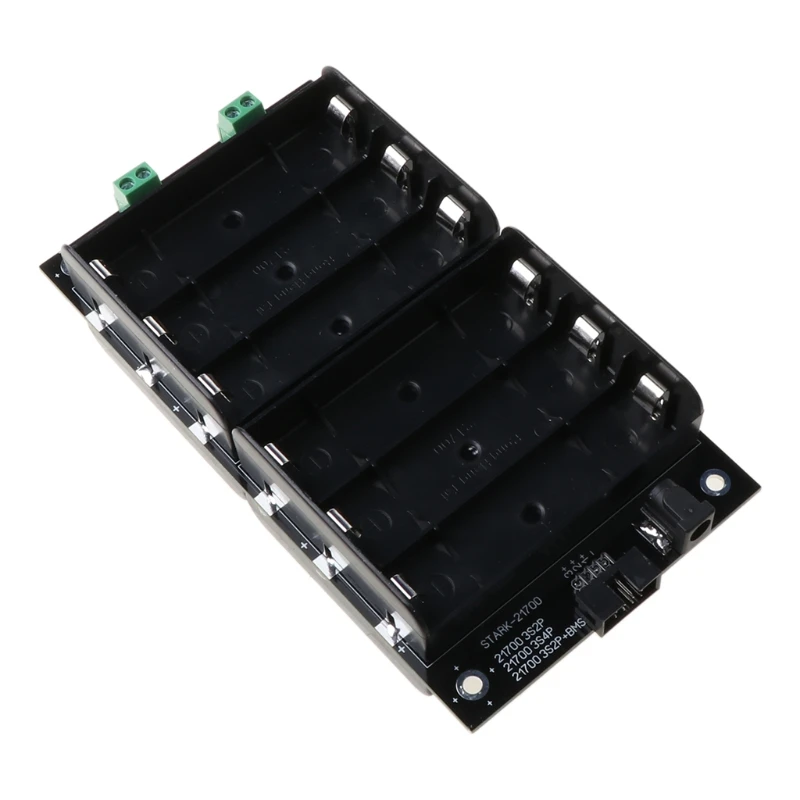 

DIY 6x 21700 Battery Box 12V Power Supply Charger for LED Light WiFi Router