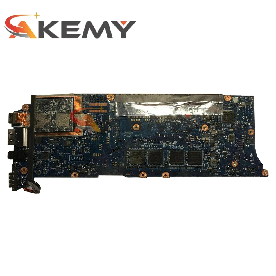 Оригинальная материнская плата для ноутбука DELL XPS 9350 LA-C881P CN-0KV8M6 0KV8M6 SR2EZ i7-6500U -
