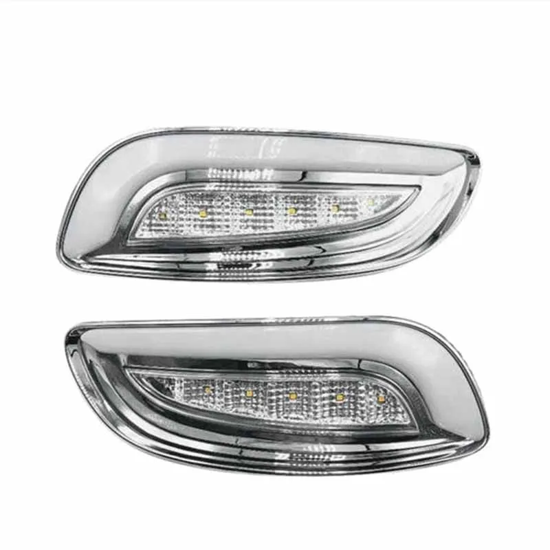 

for Lexus RX330 RX350 2003 -2009 LED DRL Front Fog Light Indicator Lamp with Turn Signal Daytime Running Light