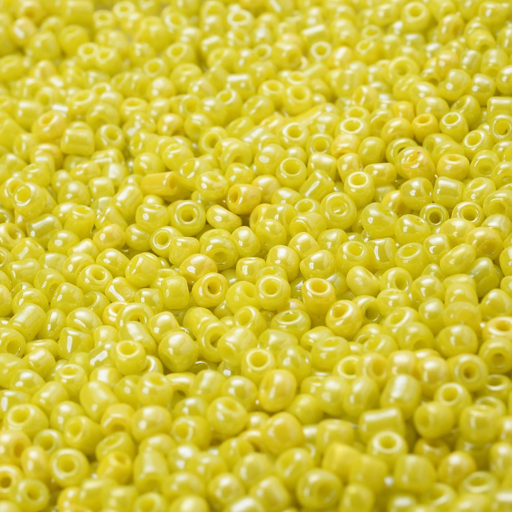 Бусины-разделители для браслетов и ожерелий желтые смешанные 3 мм 300/600/1500 шт. |