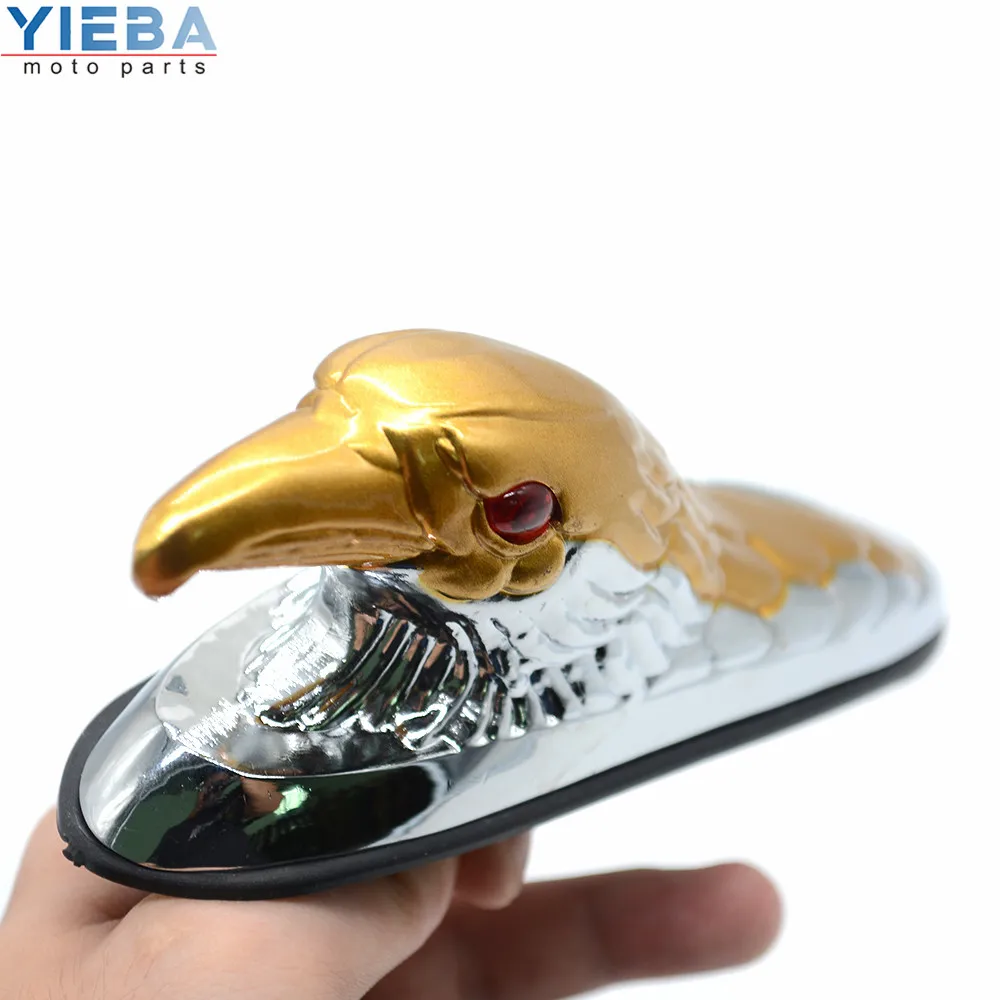 Аксессуары для мотоциклов крыло капота эмблема универсальные индикаторы лампа