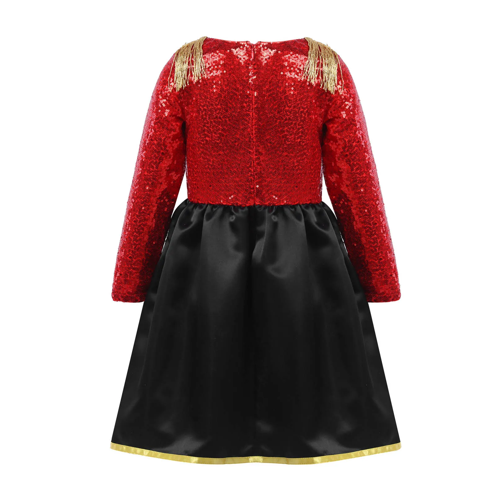 Детская одежда для девочек костюм с блестящими пайетками шоумен ролевые игры