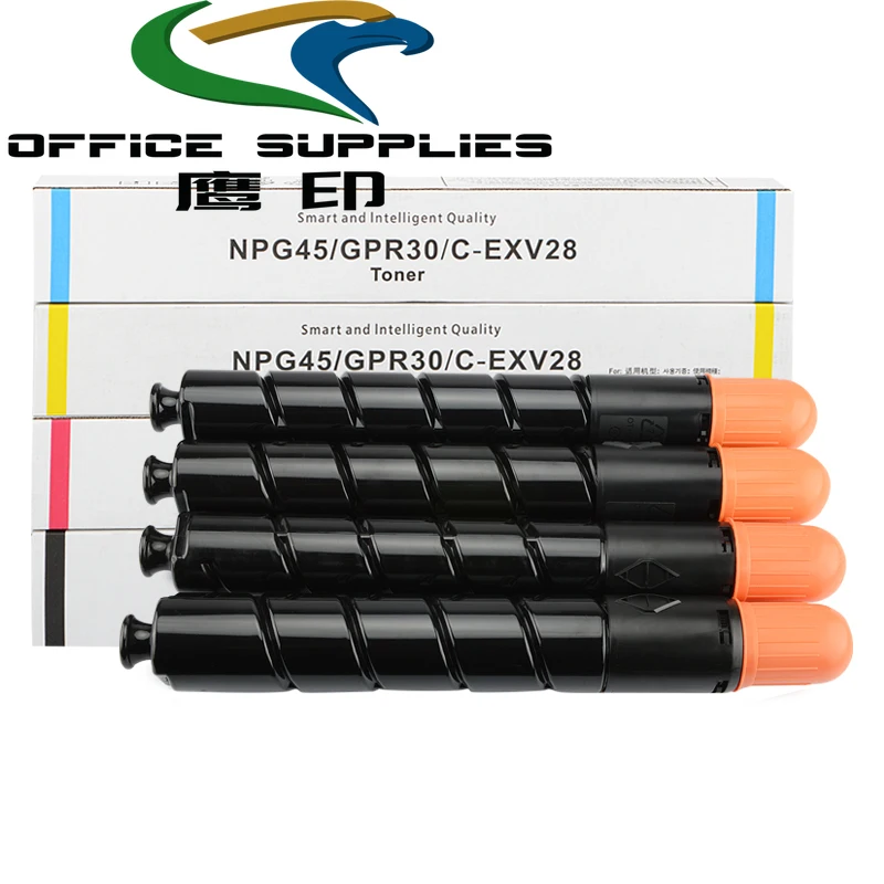 

4 шт./компл. NPG45 TN цветной картридж для принтера Canon ADV C5051 C5250 C5255