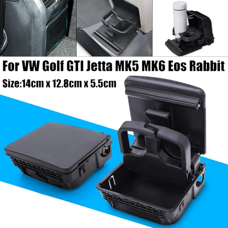 Автомобильная Центральная консоль подлокотник задняя чашка держатель для