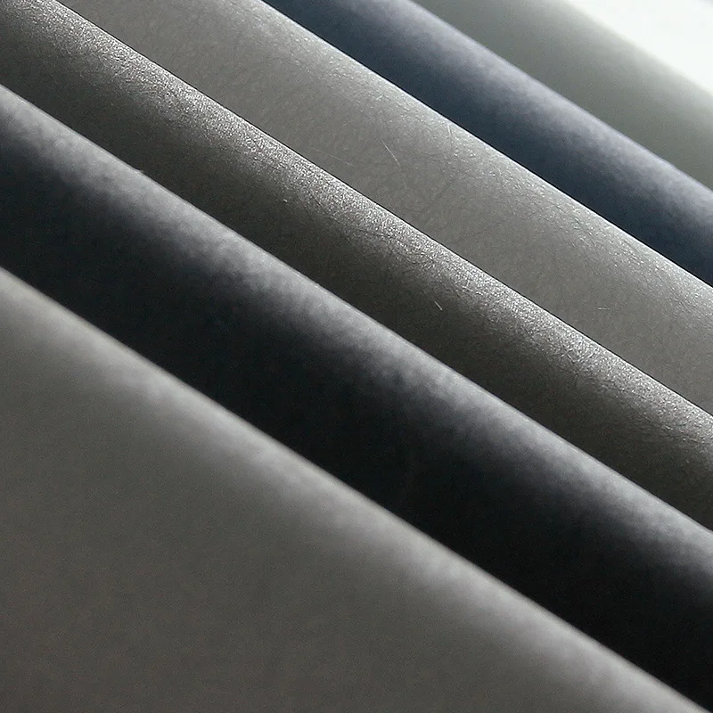 Черный Серый Серебряный Нетканые обои простой цвет сплошной Текстура стены