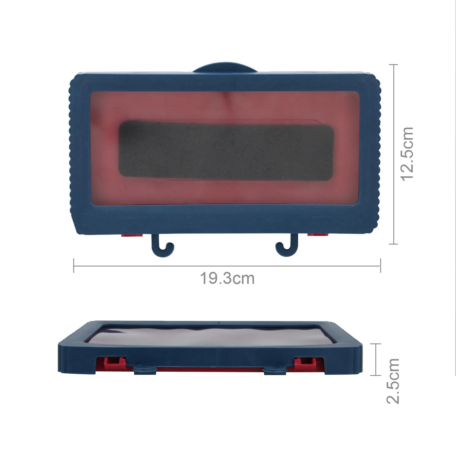 

Bathroom Waterproof Anti-Fog Phone Holder Simple Wall Mounted Phone Case Adsensive Hook Toilet Shower Phone Holder Storage Box