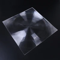 300x300mm large optical pmma fresnel lens focal length 330mm solar concentrator magnifying make fire tools