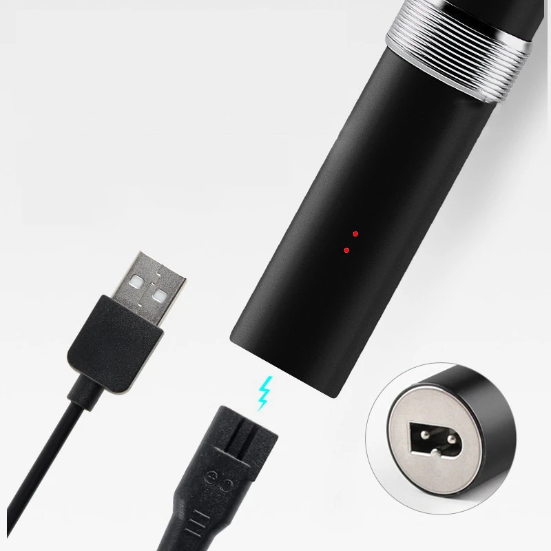 

3 in 1 Professional Hair Clipper Electric Hair Trimmer Men Ear Nose Hair Trimmer USB Chargeable Hair Clipper for Men