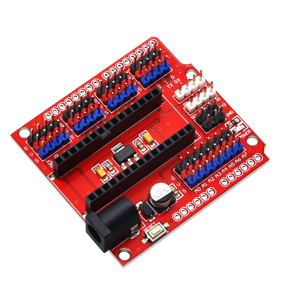 KEYES нано щит 328P I/O Плата расширения модуль для arduino Nano V3.0/Keyestudio