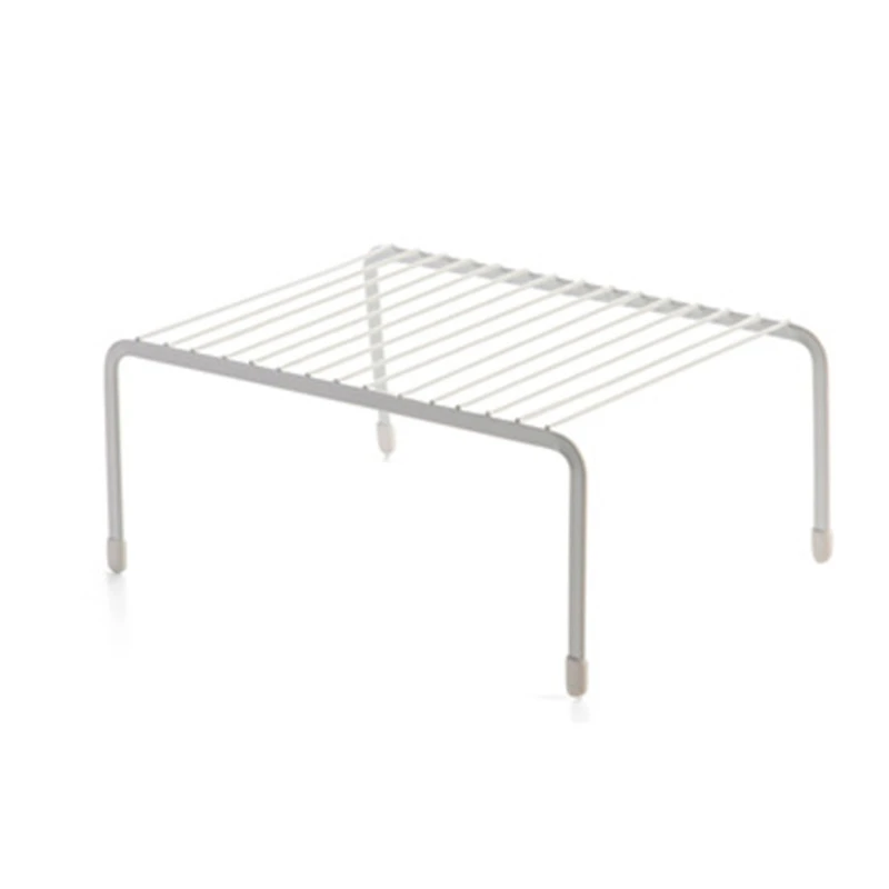 

1PC White/Black Single-Layer Rack Seasoning Dish Rack Kitchen Desktop Cabinet Under The Sink Drain Rack Home Storage Rack Tools