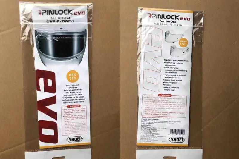 Прозрачный противотуманный патч для мотоциклетного шлема универсальный