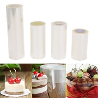 1 roll cake surround film transparent cake collar kitchen acetate cake chocolate candy for baking durable 81015cm10m