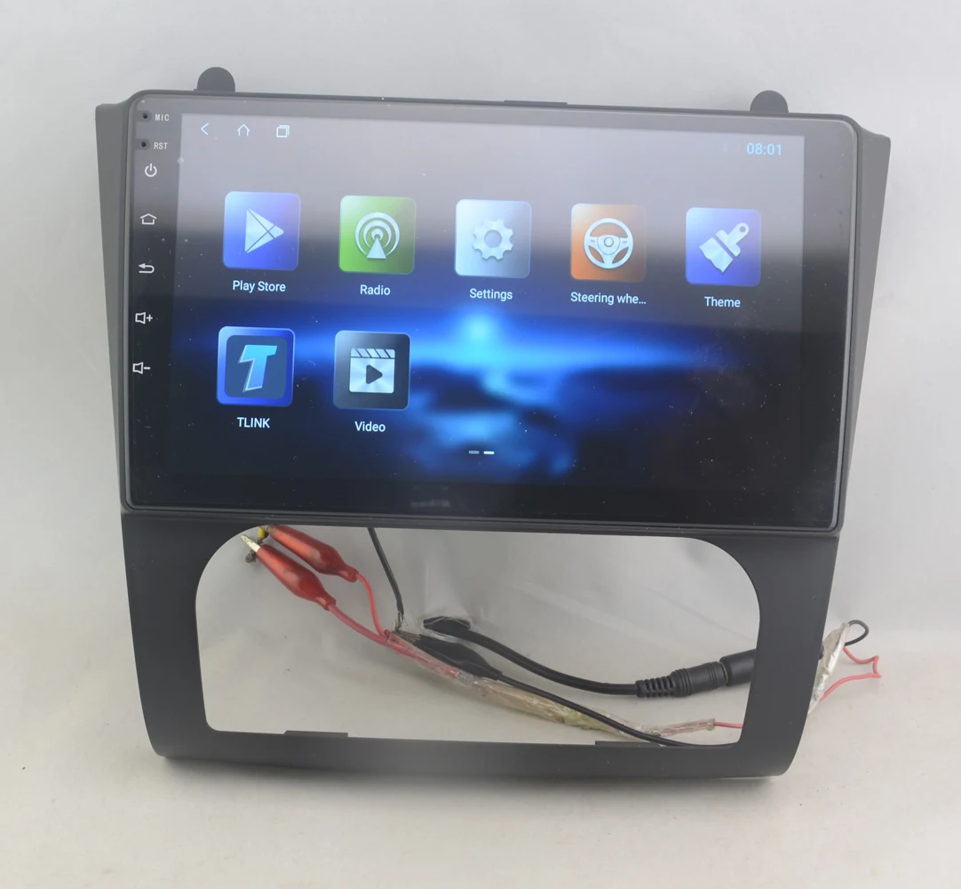 10 1 "четырехъядерный 2.5D ips экран Android Автомобильный gps Радио навигатор для Nissan