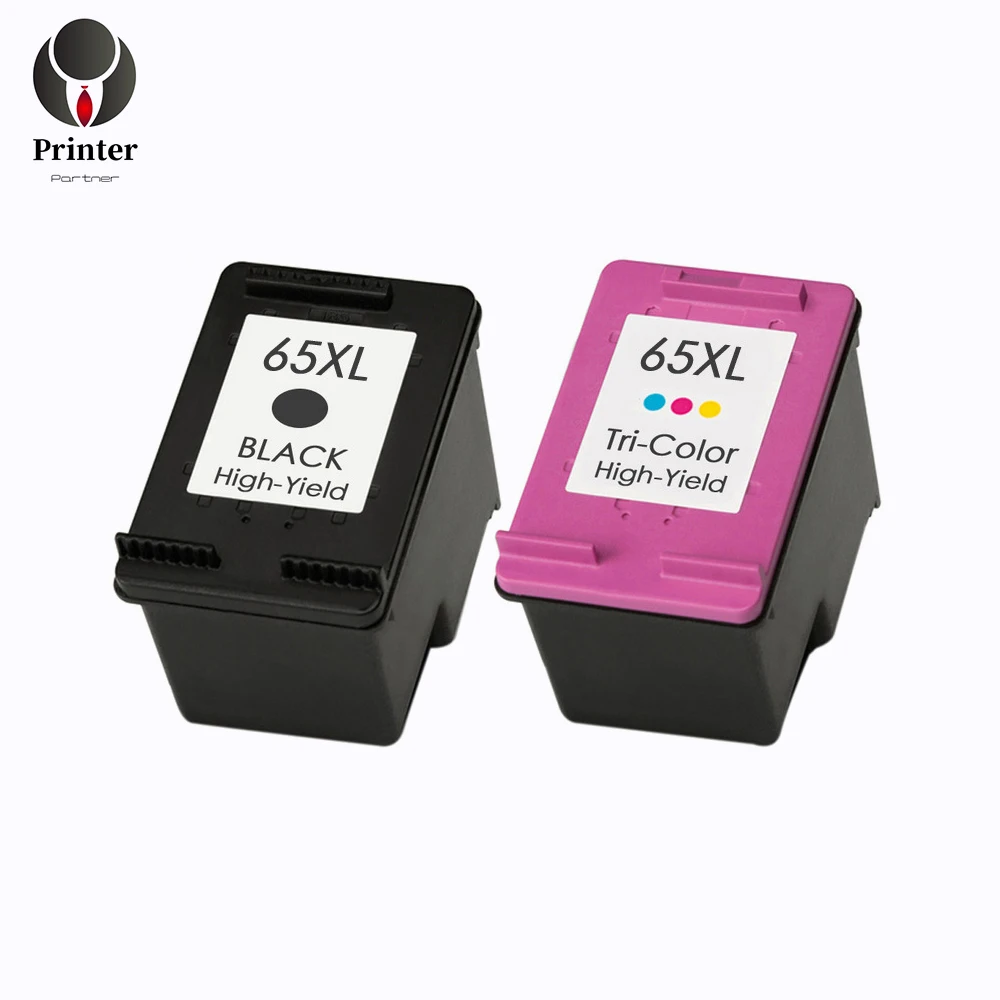 

Printer-Partner premium quality ink cartridge 65 compatible for hp 2622 2624 2632 2633 2634 2635 2652 2655 3720 3721 3722