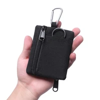 tactical wallet portable key card case outdoor sports coin purse hunting bag zipper pack multifunctional bag