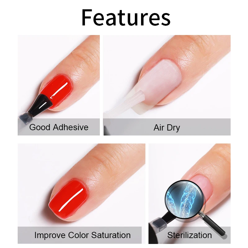 UR SURGAR 15ML Nail Prep Dehydrator And Nail-Primering Set Free Grinding for Acrylic Nails Art Bonder Bond Gel Balancing  Tool images - 6