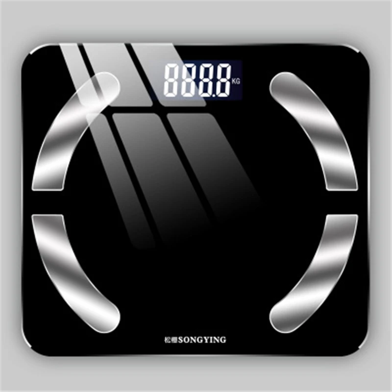 Приложение Smart Body Fat весы Bluetooth приложение батарея электронные здоровье|Напольные