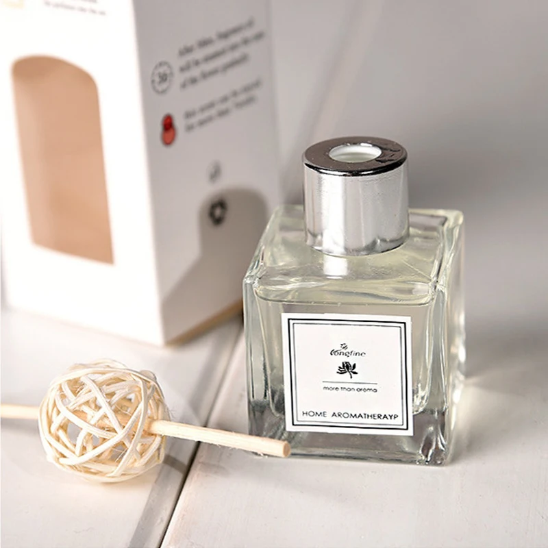 Air Freshener Toilet Deodorant Set Hotel Fireless Aromatherapy Essential Oil Indoor Fragrance Rattan Dry Vase | Дом и сад