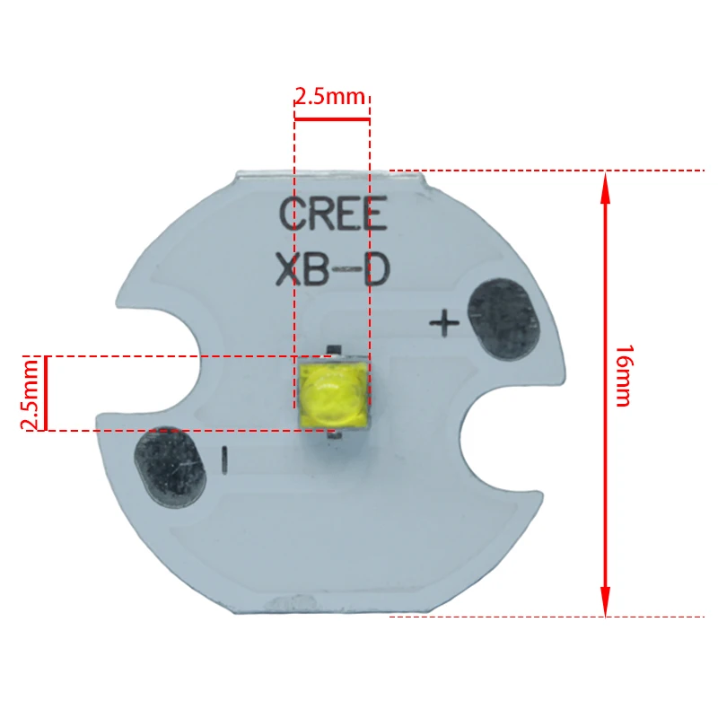 Светодиодный диодный чип 50 шт. 3 Вт Nation Star 2525 SMD холодный белый теплый вместо CREE XB D