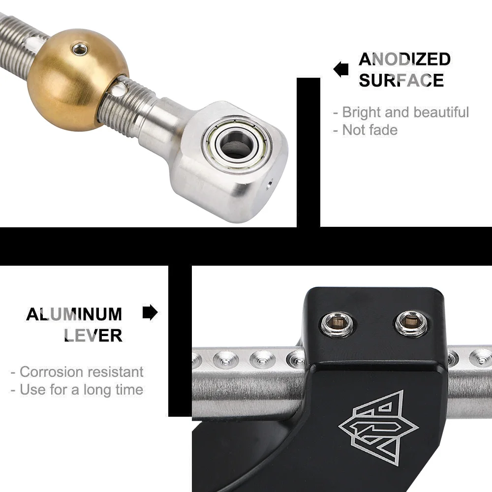 4 дюйма/102 мм Регулируемая высота удлинение двойной изгиб короткий Перестановка