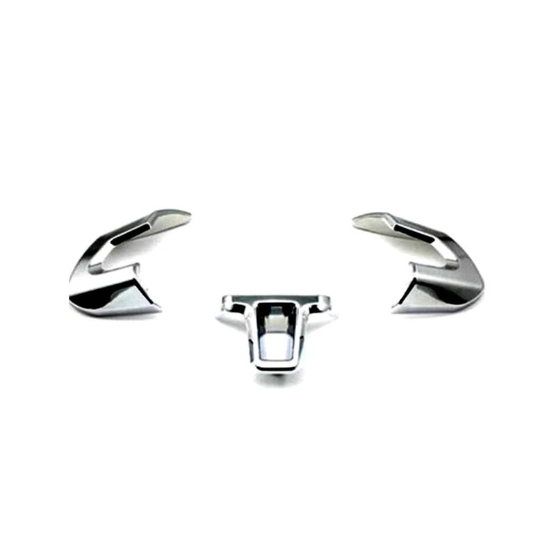 Декоративная накладка на руль автомобиля хромированная наклейка из АБС-пластика