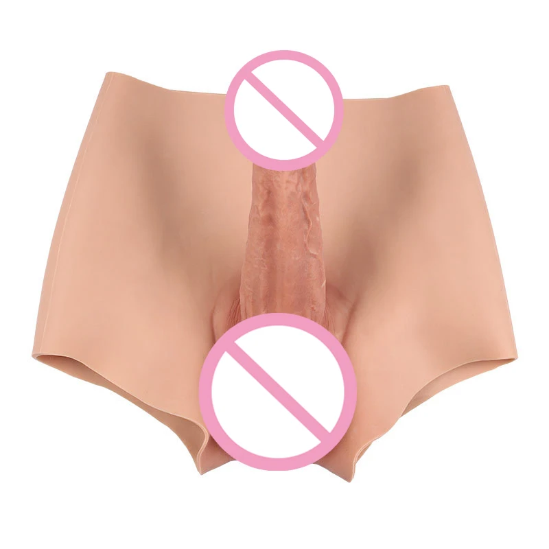 Супер длинный мягкий страпон 20 см реалистичный женский пенис с большим страпоном