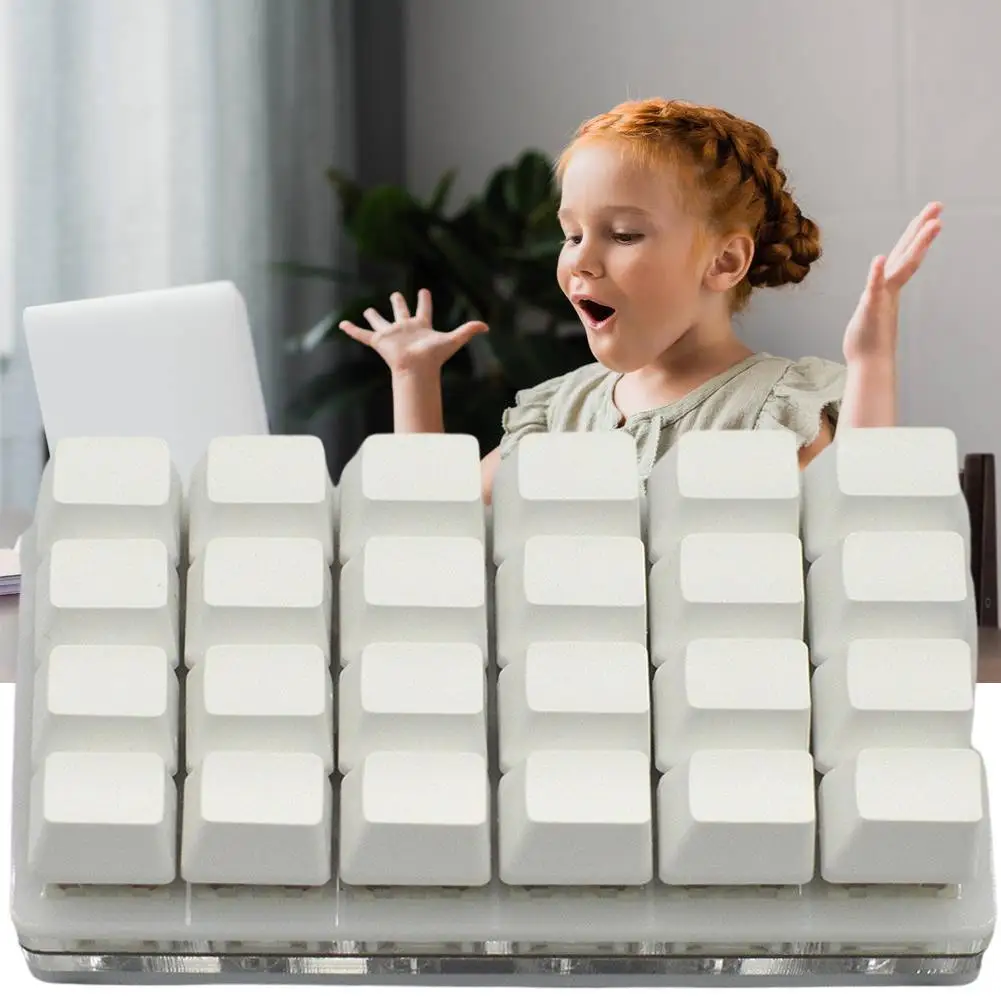 Программируемая механическая клавиатура 24 клавиши макро с горячими клавишами на