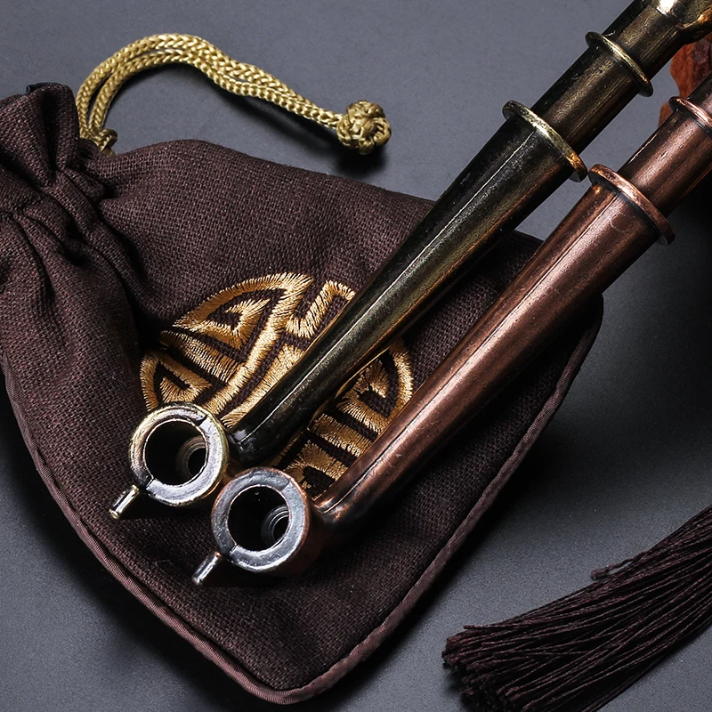 Новинка 1 шт. модная винтажная металлическая курительная трубка длиной 29 см