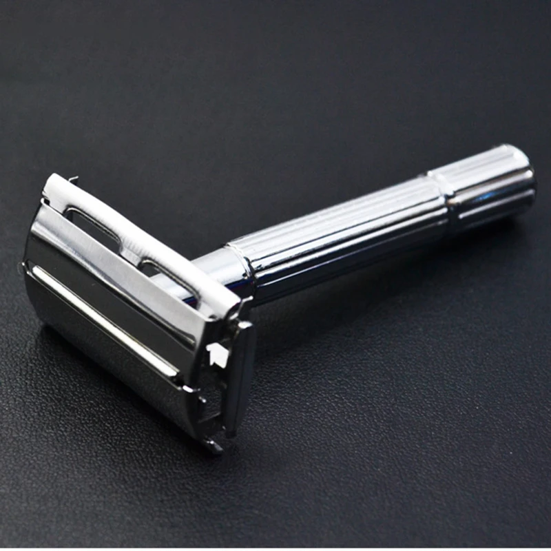 Классические лезвия для бритвы с двойными краями безопасные бритья держатель