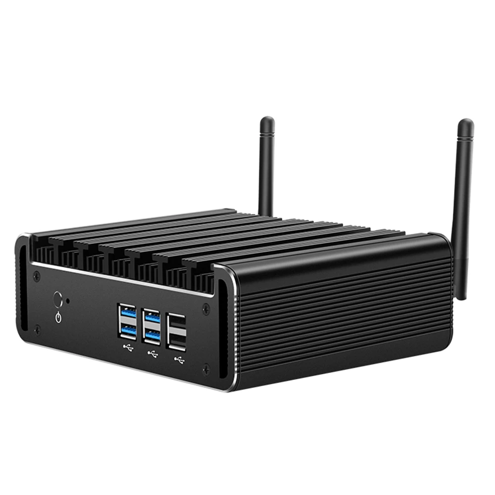 Мини-ПК Intel Core i3-7100U i5-7200U i7-7500U DDR3L Оперативная память mSATA SSD Windows 10 300 Мбит/с Wi-Fi HDMI VGA 6 *